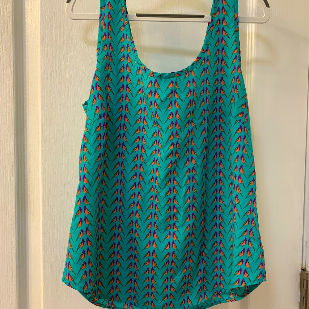 patterned zip up shirt, early 2000’s distribution